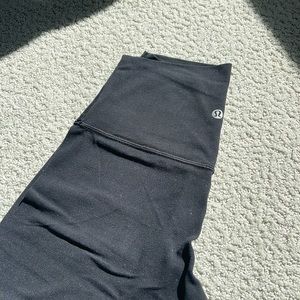 black align crop leggings (21”)